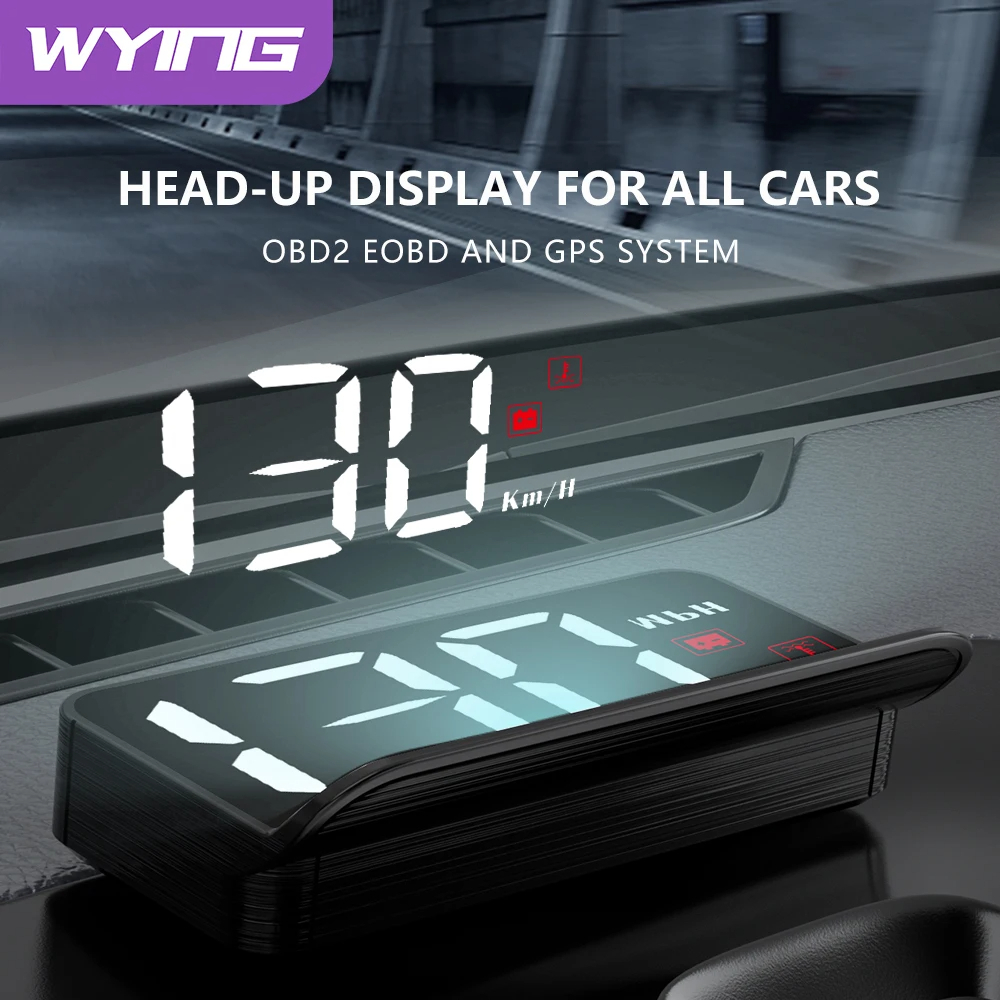 WYING M3 Auto OBD2 – شاشة عرض رقمية ذكية على الزجاج الأمامي